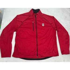 cutter & buck cardinal stanford full-zip jacket 2XL